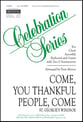 Come, You Thankful People, Come SAB choral sheet music cover